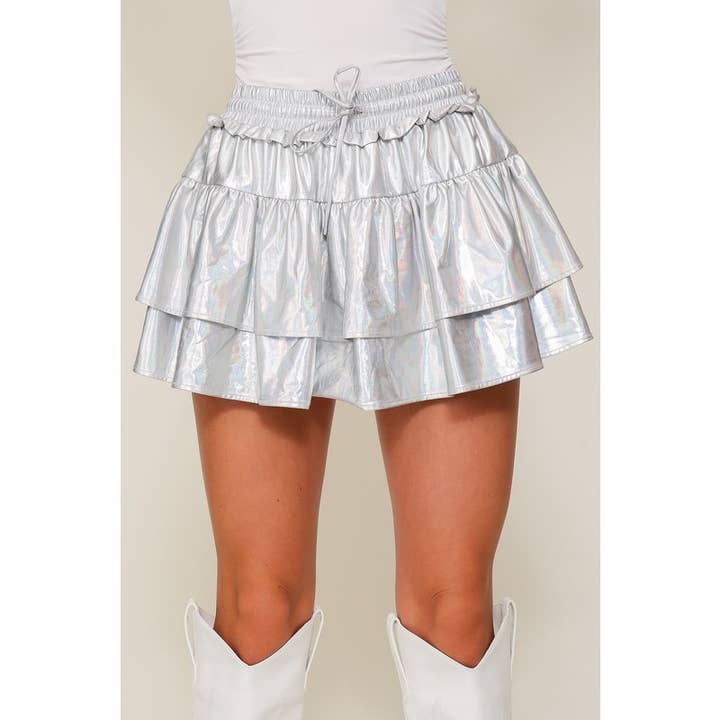 Skiktad foliestick med hög midja  för wholesale av Paperdoll