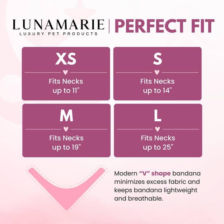 LunaMarie - Vendita all'ingrosso Bandana - Cani - Bandana Aspen1