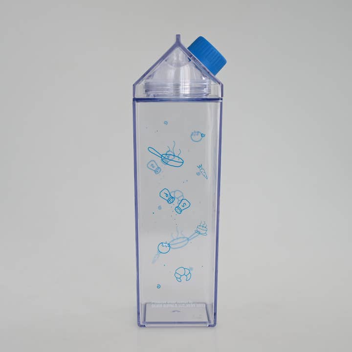 Silver Buffalo - Wholesale Water Bottle - Ratatouille Bon Appetit 16.2oz Plastic Milk Carton Bottle