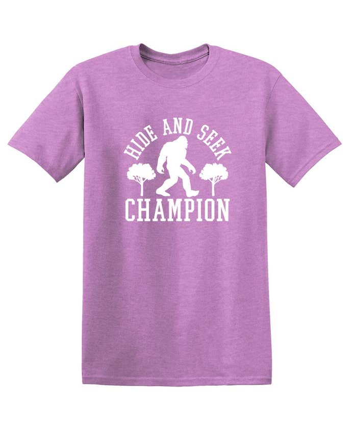 Feelin Good Tees - Wholesale Screen Printed T-Shirt - Unisex - Bigfoot - Hide And Seek Champion15