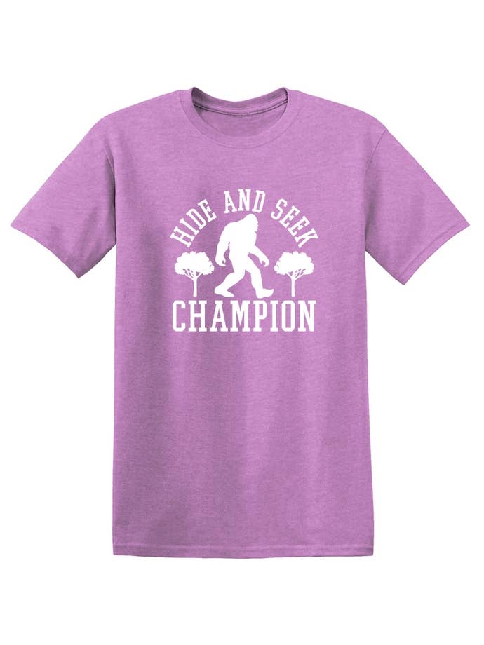 Feelin Good Tees - Wholesale Screen Printed T-Shirt - Unisex - Bigfoot - Hide And Seek Champion15