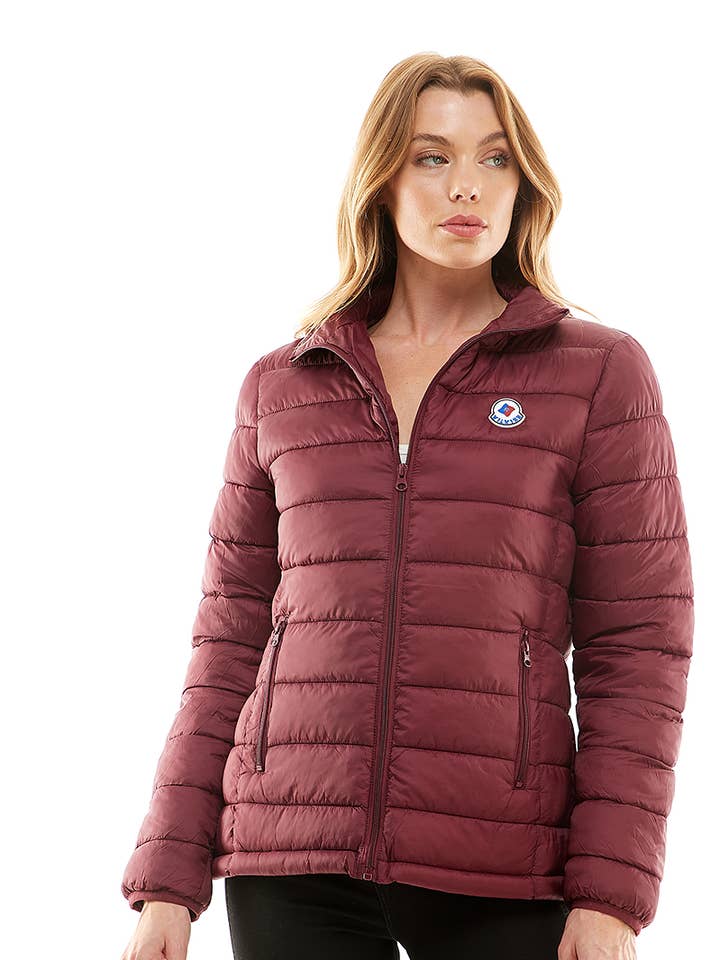 Pufferjacka för damer för wholesale av patrol jeans