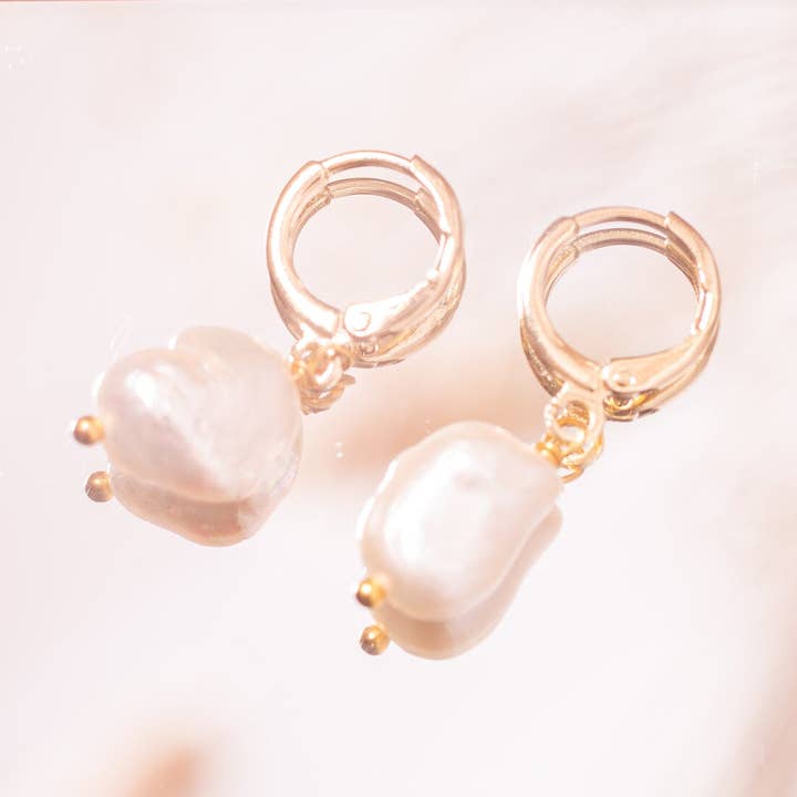 Pendientes de Madre Perla para venta al por mayor de Lulou Bijoux