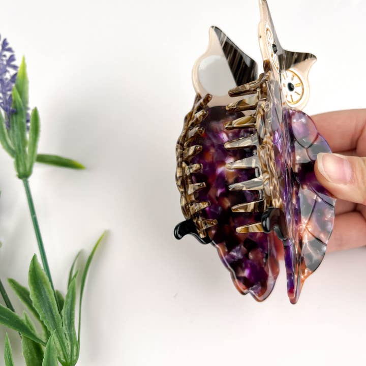 TheDivaSoap - Wholesale Hair Clip - Women's - Owl Hair Clip,Animal Claw Clip