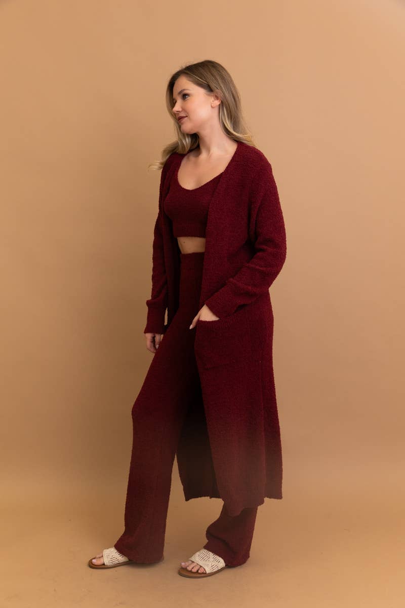 Leto Accessories - Venta al por mayor Conjunto de ropa cómoda - Mujer - Conjunto Lounge de Punto Bouclé Cómodo - Siéntete a gusto 🛋️20