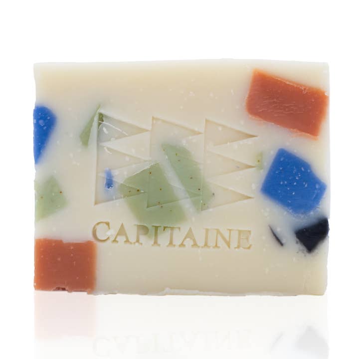 Savon Bio « Terrazzo » - Original & Coloré - Vrac 100g pour la vente par Capitaine Cosmétiques