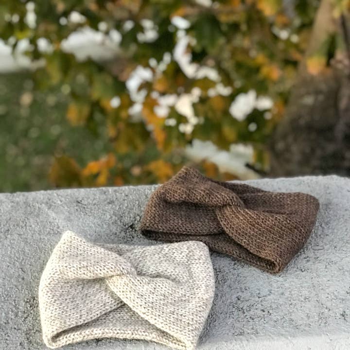 Wool Ear Warmer Headband for wholesale by Juliette Pécaut Designs