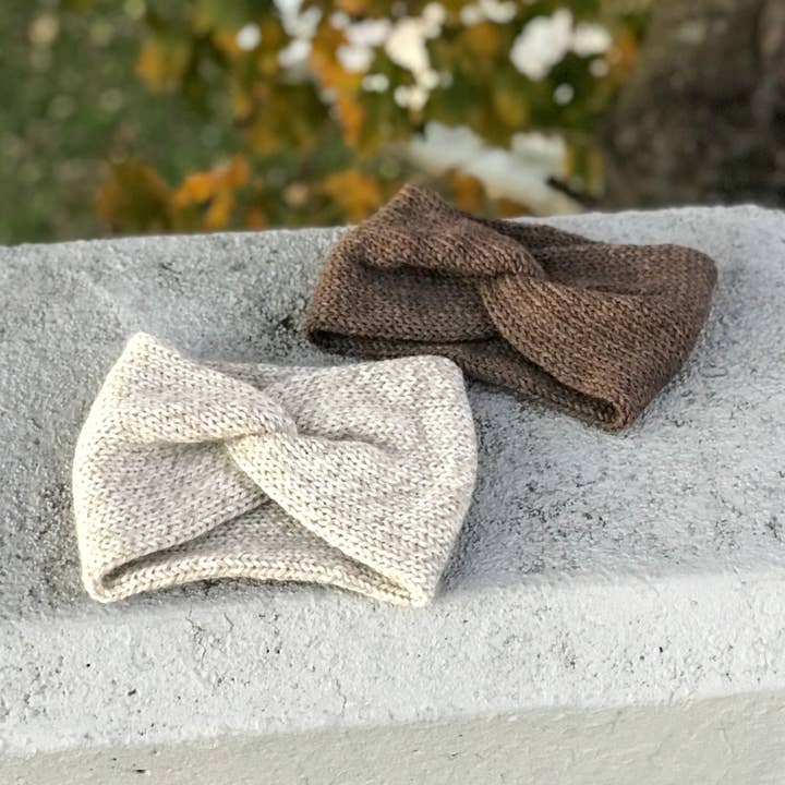 Wool Ear Warmer Headband for wholesale by Juliette Pécaut Designs