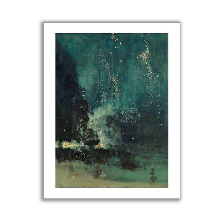 Fine art print The Falling Rocket unframed wall art for wholesale by Go To Design