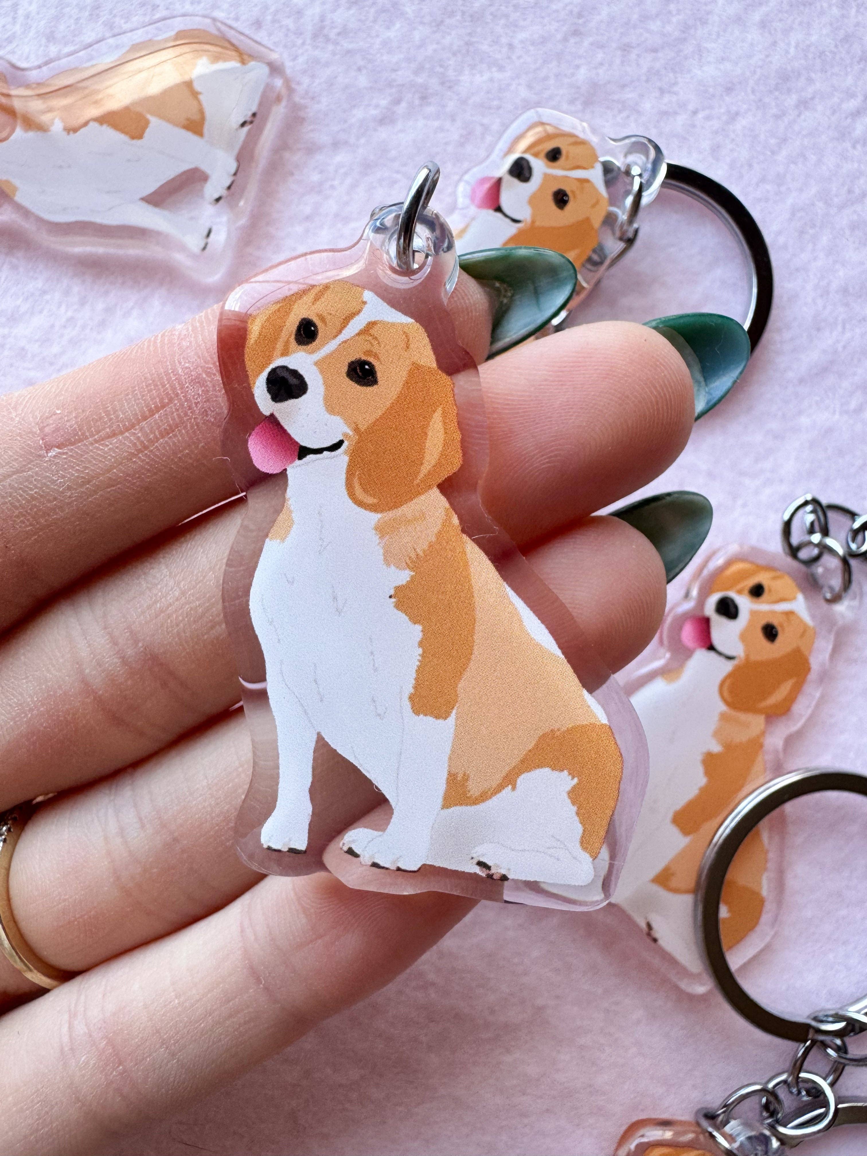 Our Cheery Corner - Wholesale Keychain - Unisex - Beagle (lemon) Keychain1