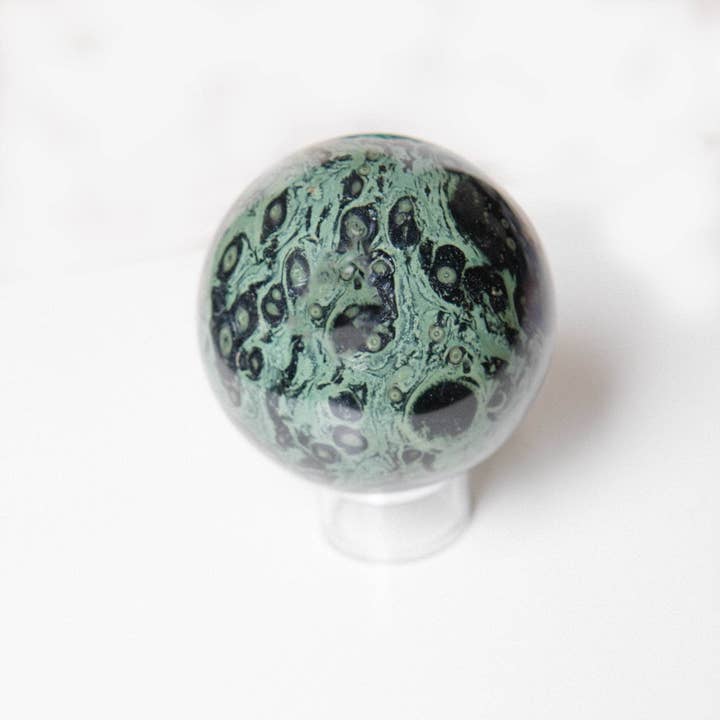 Tiny Rituals - Wholesale Spiritual Stone/Crystal - Kambaba Jasper Sphere - AAA Premium Quality22