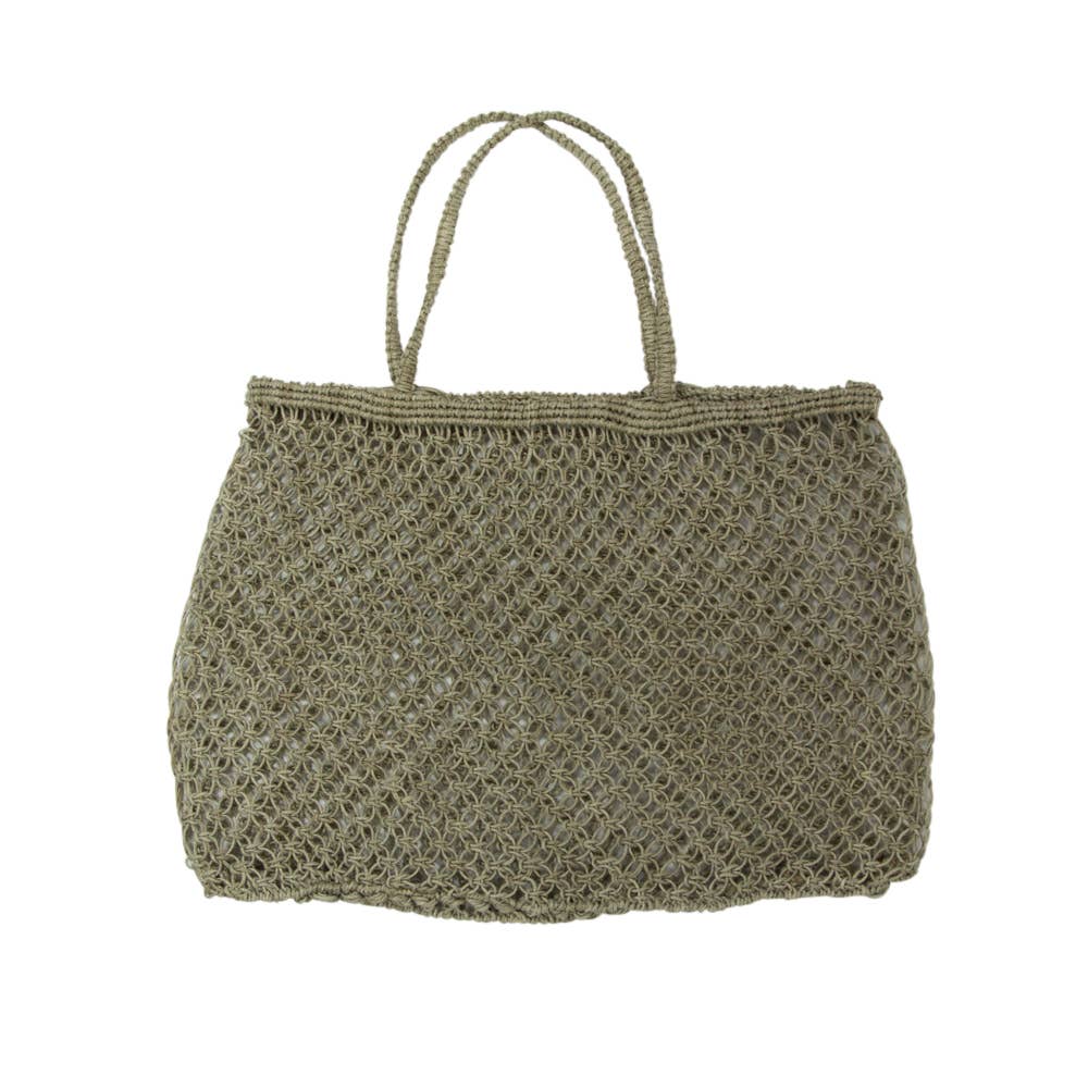 Apple Green Duck - Wholesale Grocery/Shopping Bag - Jute String Shopper8