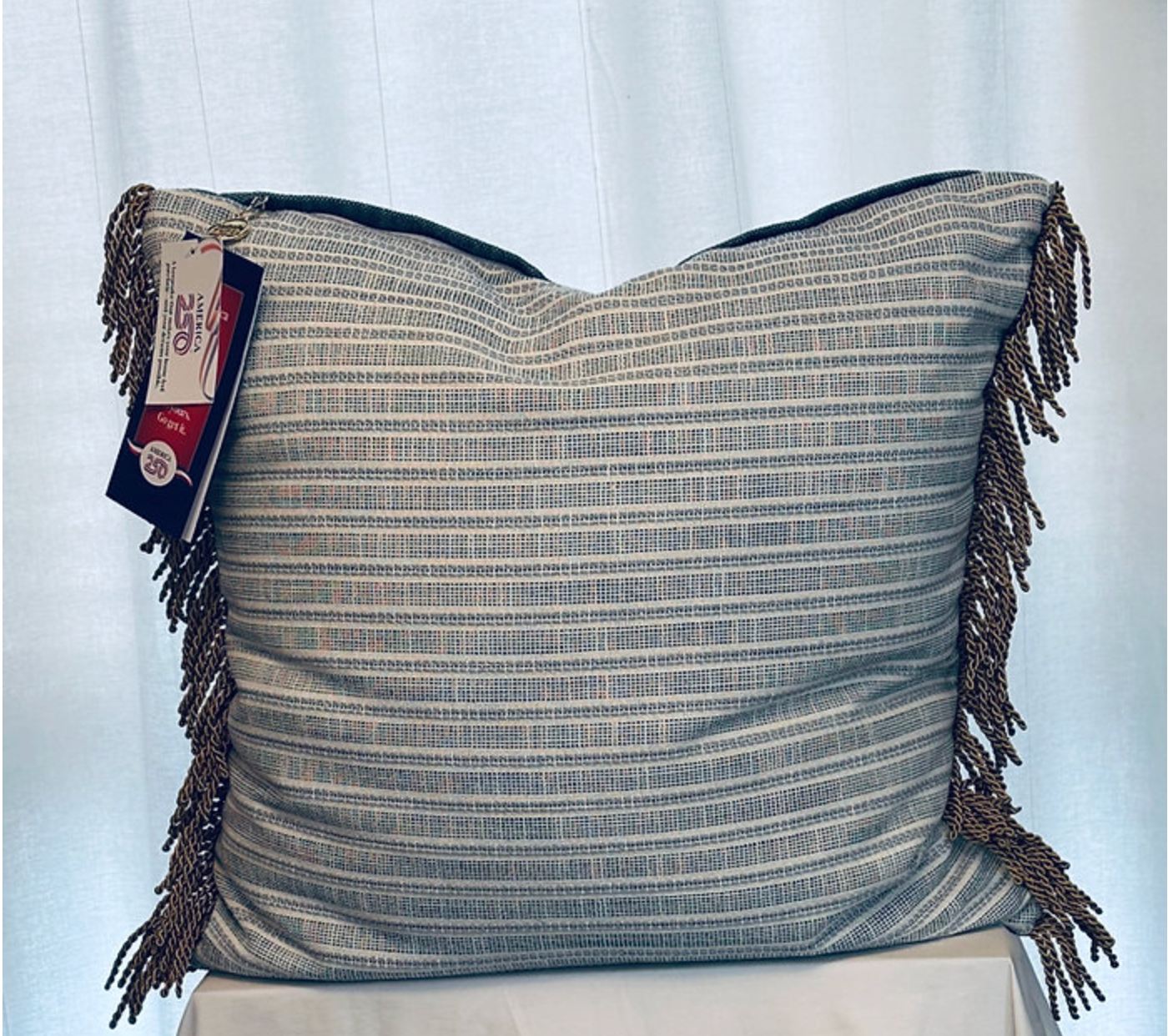 American Prosperity Pillow - America 250 licensee - Wholesale Throw/Decorative Pillow - Liberty Lux American Prosperity Indoor/Outdoor Pillow4