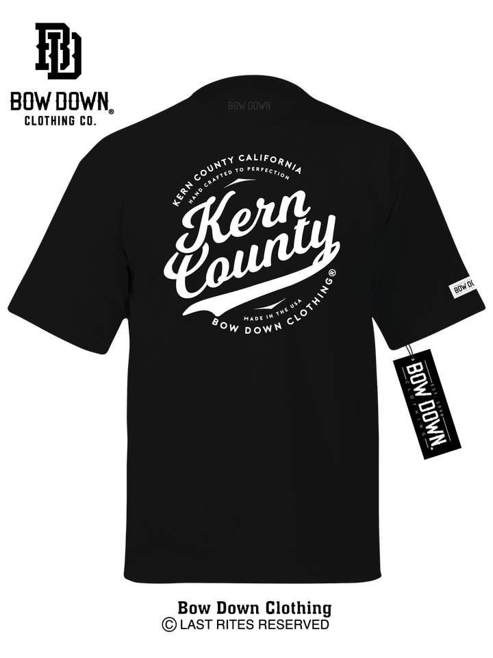 Kern County Script for wholesale by Bow Down Clothing
