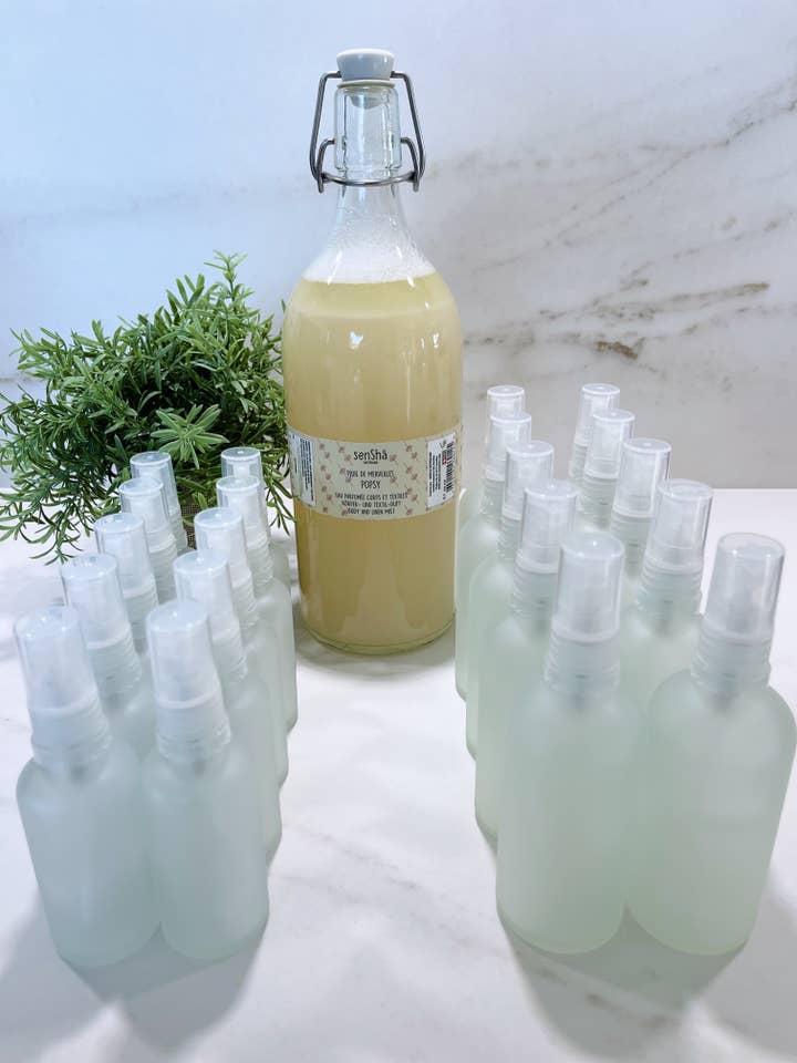 Kit inicial a granel Chuva de Maravilhas Popsy 1L com frascos por atacado de SenShâ Cosmetics Sàrl