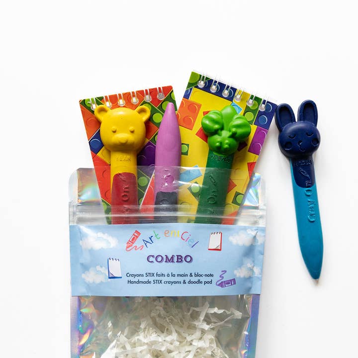Art en Ciel - Wholesale Crayons - Kids & Baby - COMBO: Doodle Pads & CRAYON STIX (4)1