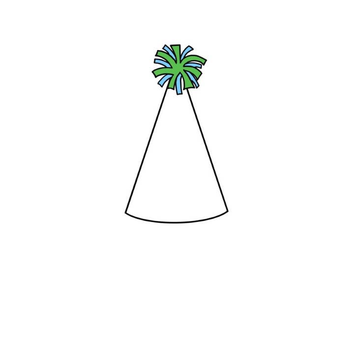 Wiebelhoofd – wholesale Birthday card – Party hat
