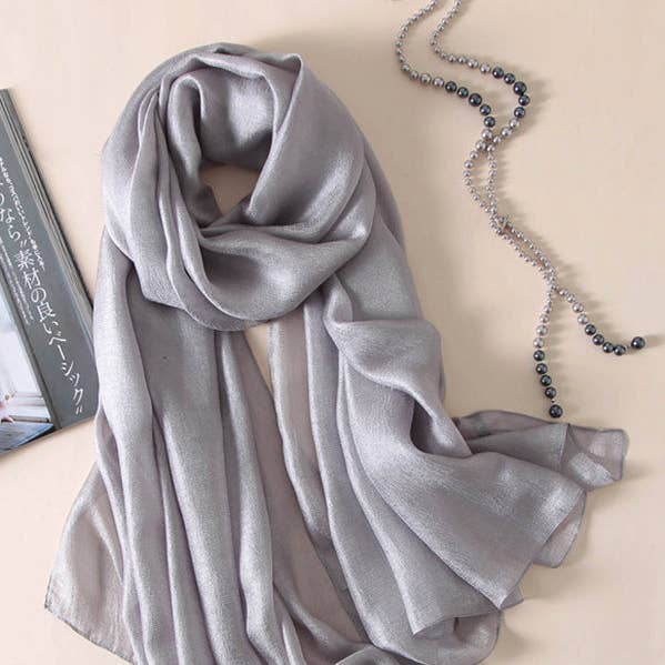 FurDecoration – Großhandel Schal – Damen – Einfarbige Thermo-Halswärmer für Sonnenschutz und Wärme27