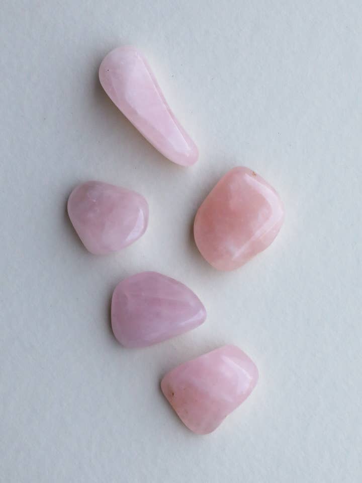 Rose Quartz - Set of 10 Crystals for wholesale by JaxKelly Candles