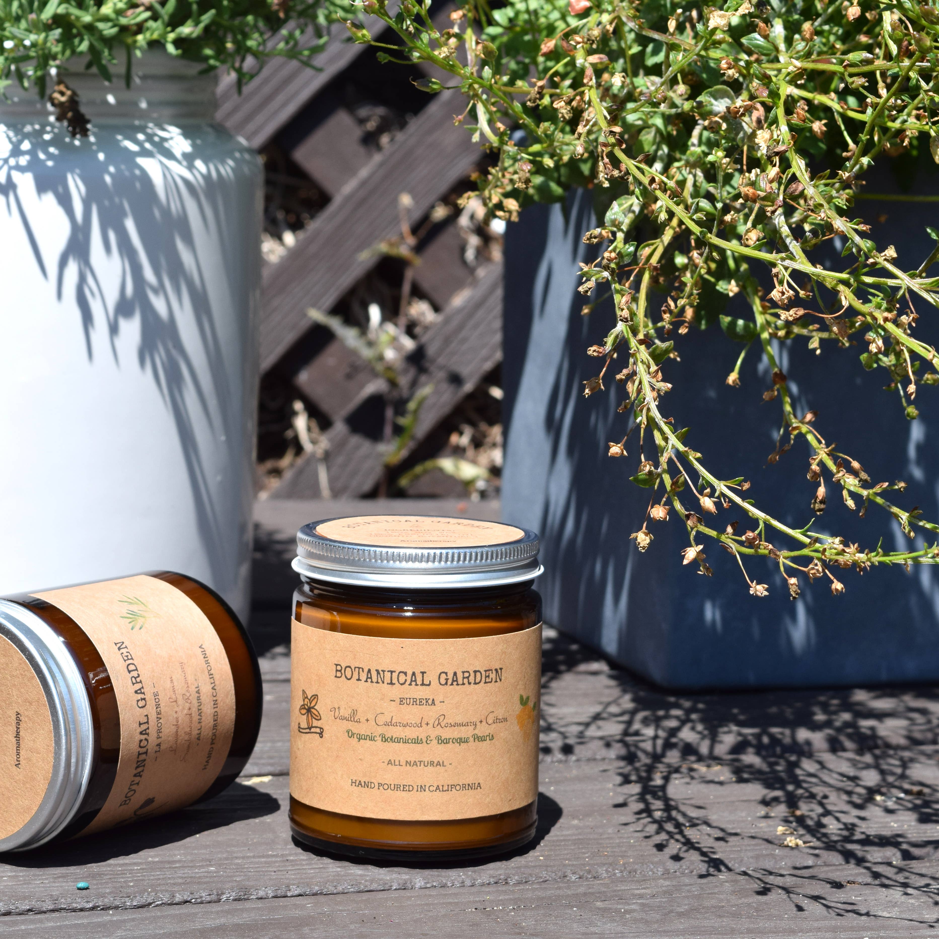 Madge - Wholesale Jar/Filled Candle - Organic Cedarwood Rosemary Aromatherapy Soy Candle6