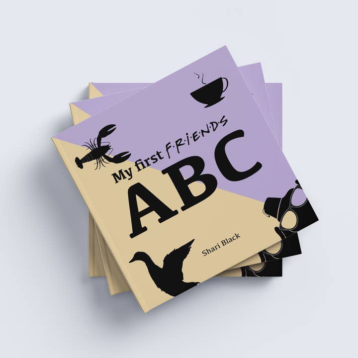 My First FRIENDS ABC for wholesale by Little Pop of Colour