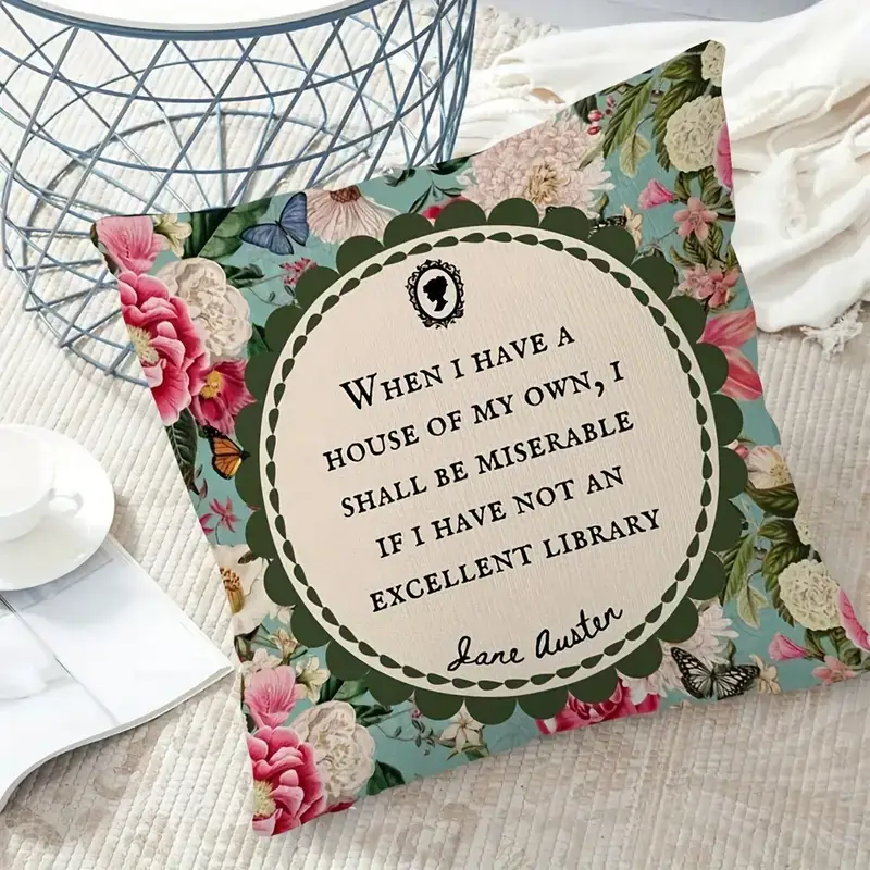 All Little Cute Things – wholesale Prydnadskuddfodral – Jane Austen Tehus Dekor Bokhandel Kuddfodral3