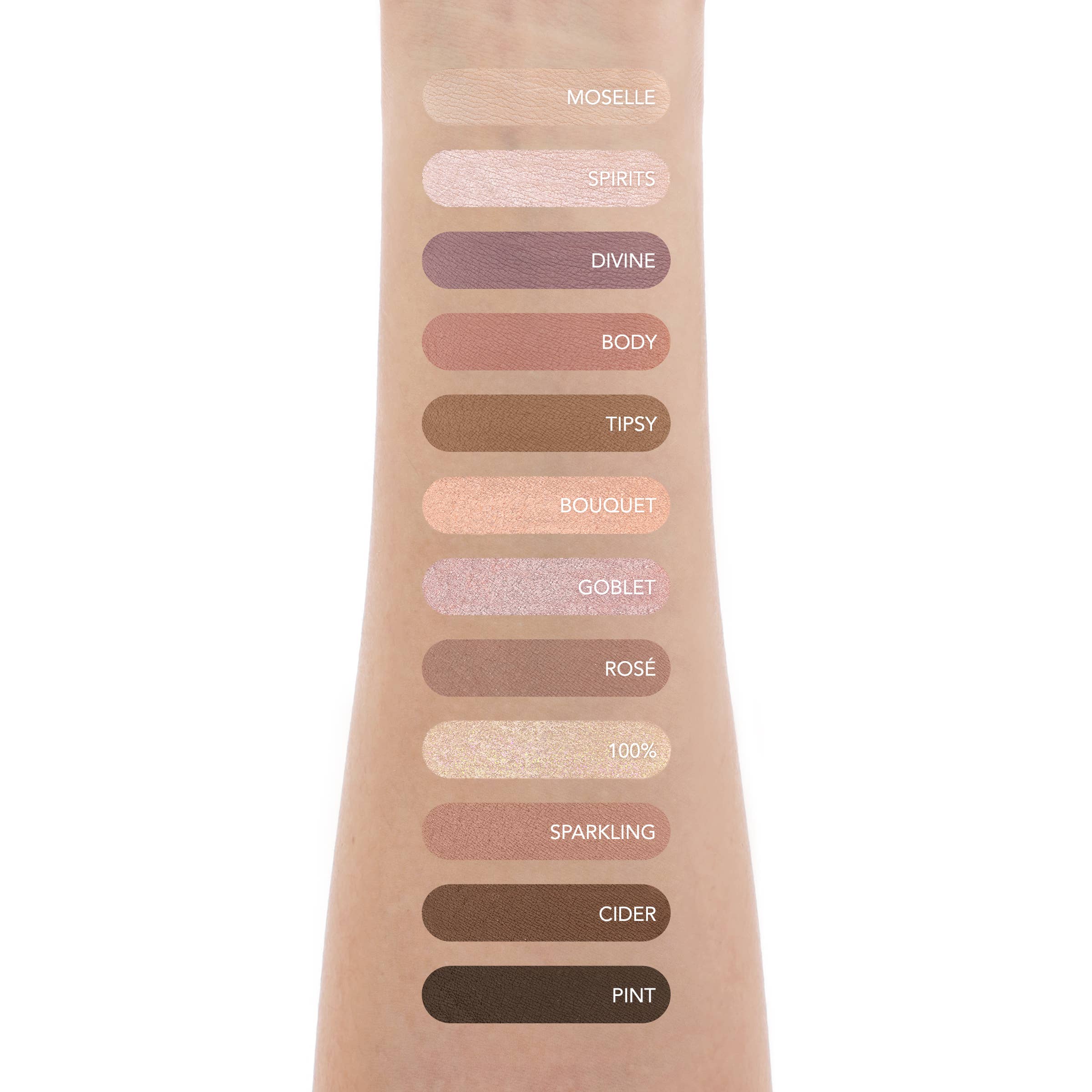 Amorus USA - Wholesale Eyeshadow Palette - MAUVE CYCLE - 12 SHADE PRESSED PIGMENT PALETTE4