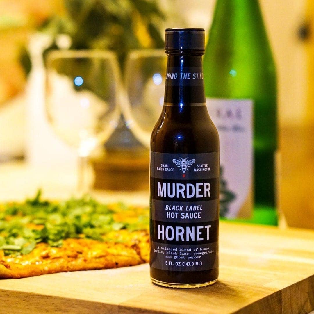 Murder Hornet Hot Sauce - Wholesale Hot Sauce - Black Label Hot Sauce1