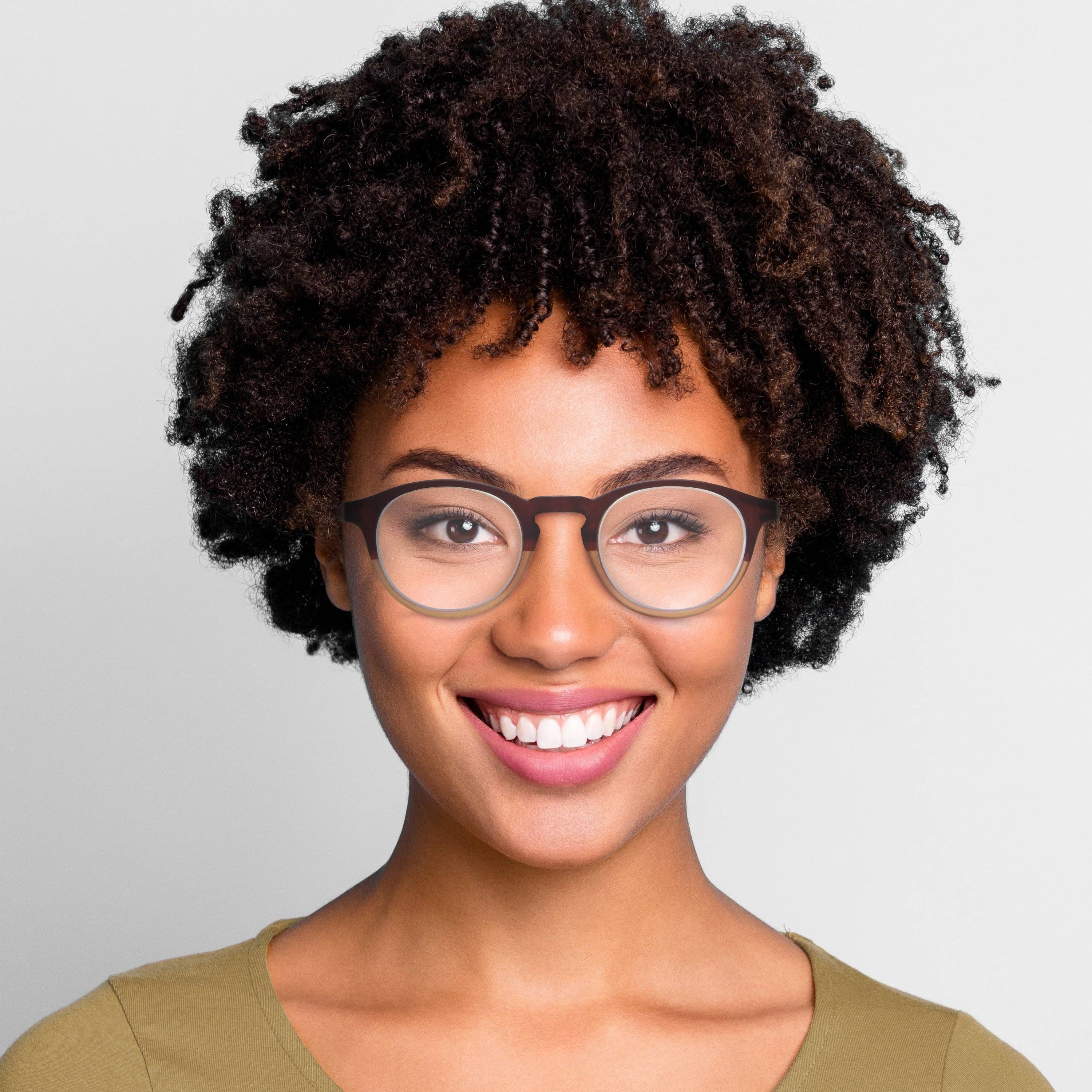 Studio by icu eyewear - Wholesale Eyeglasses - Women's - Laredo Wood Grain Pattern Eyeglasses with Matte Frame9