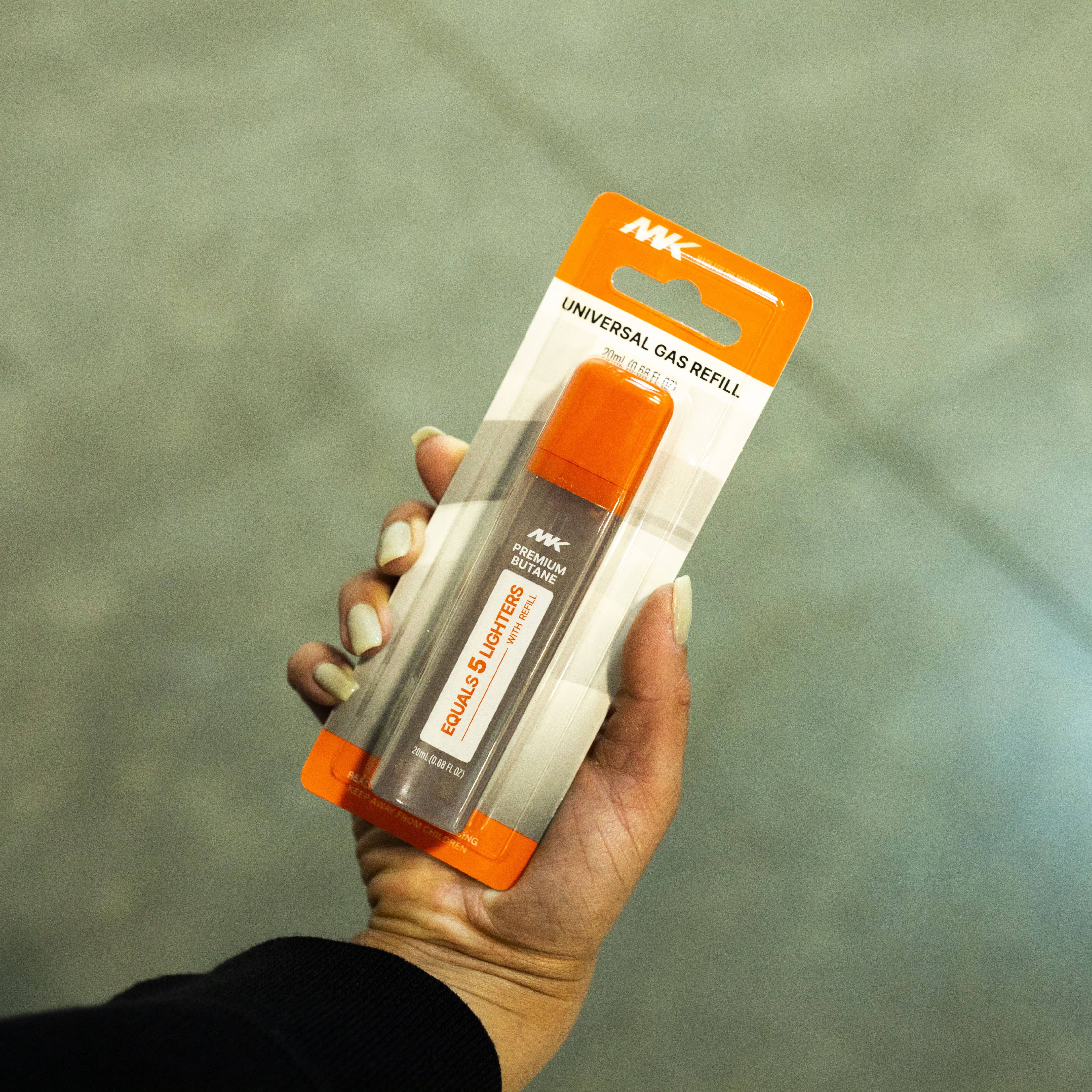 MK Lighter Company - Wholesale Lighter - MK Lighters Premium Butane 20ml with 4 Replace Flints2