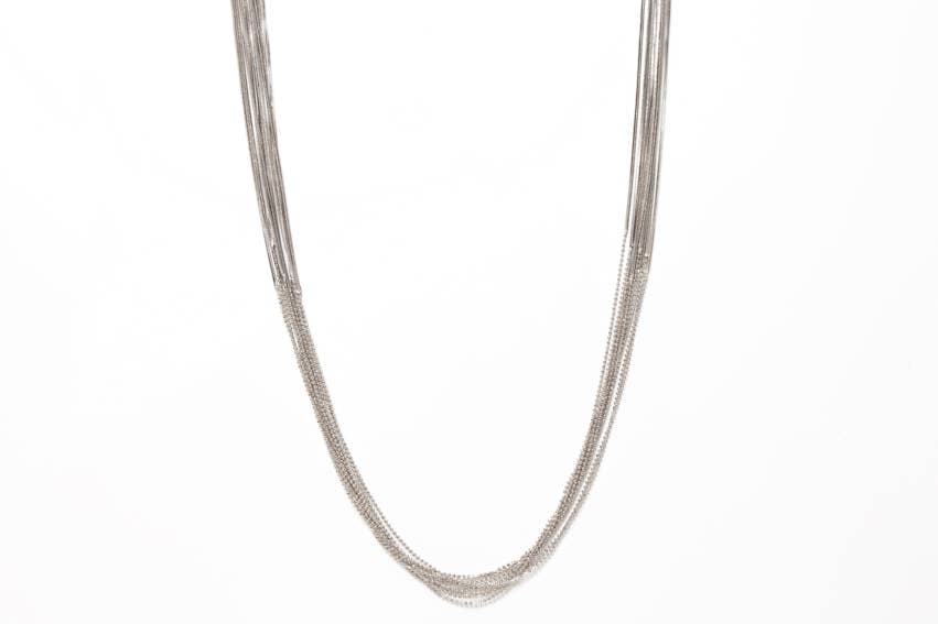 Avenue Chic – wholesale Kedjehalsband – FLERA LAGER ENKELT HALSBAND0