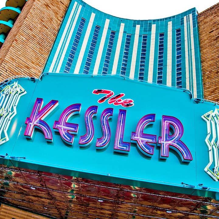 The Kessler Theater Coaster for wholesale by South Austin Gallery