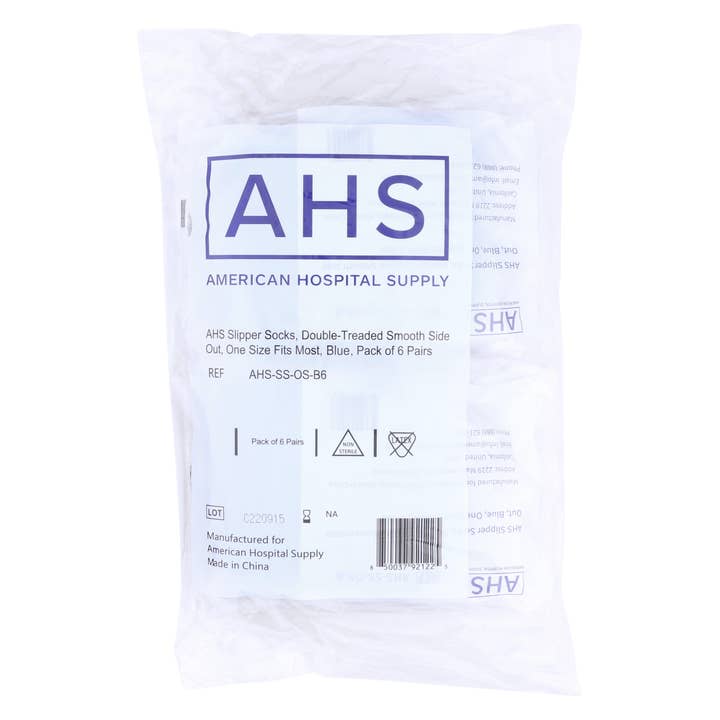 American Hospital Supply – wholesale Strumpor - Unisex – AHS Hospital Strumpor med Grippy Anti-Slip Slitbana