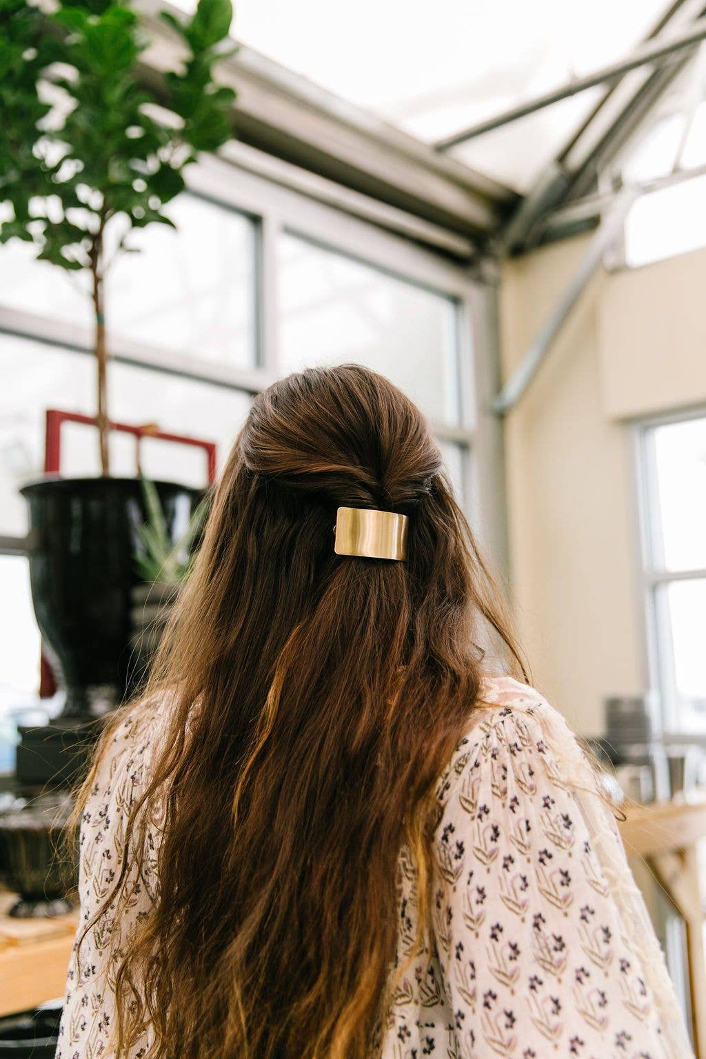 Shop Andi - Vente Pince à cheveux – femme - Pince à barre d'or1