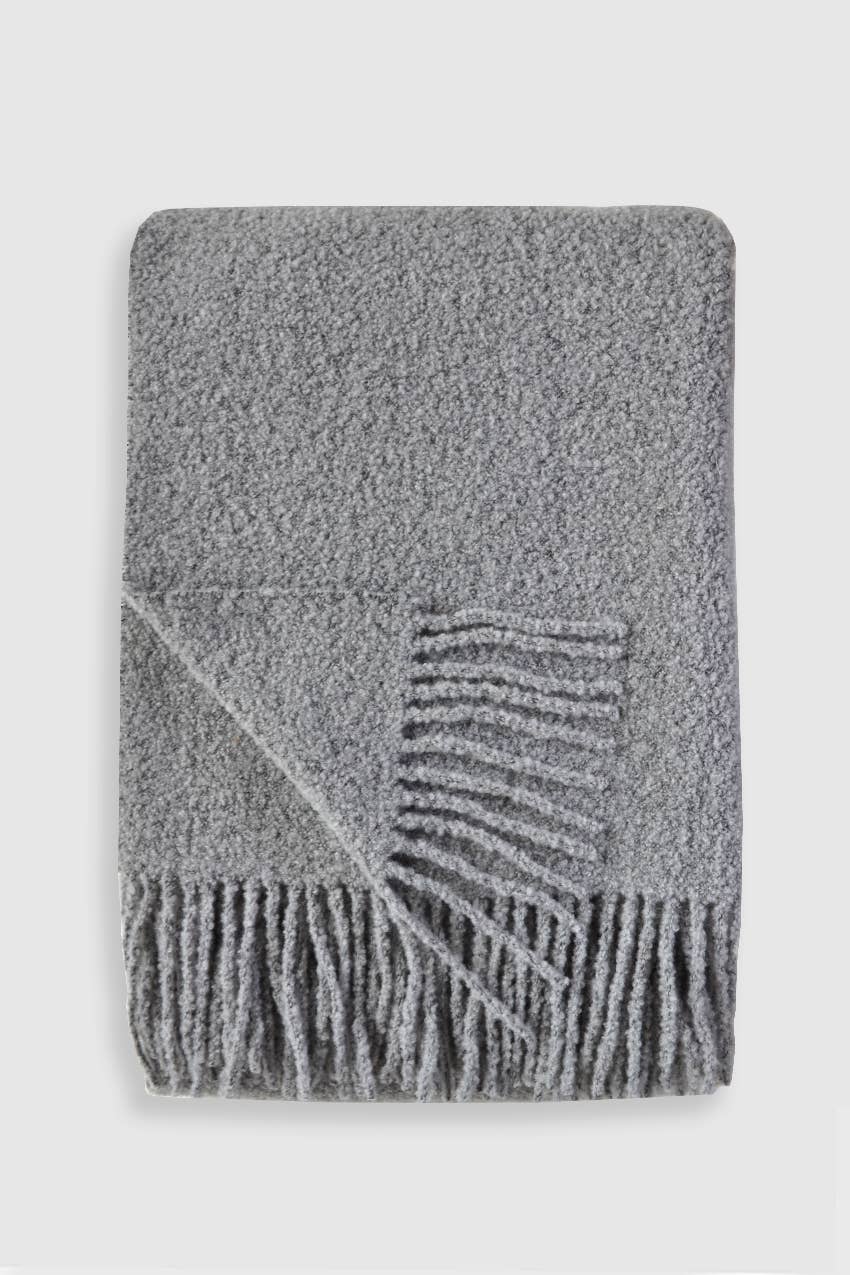 Linen Way Inc. - Wholesale Throw Blanket - Baldwin Wool Boucle Throw31