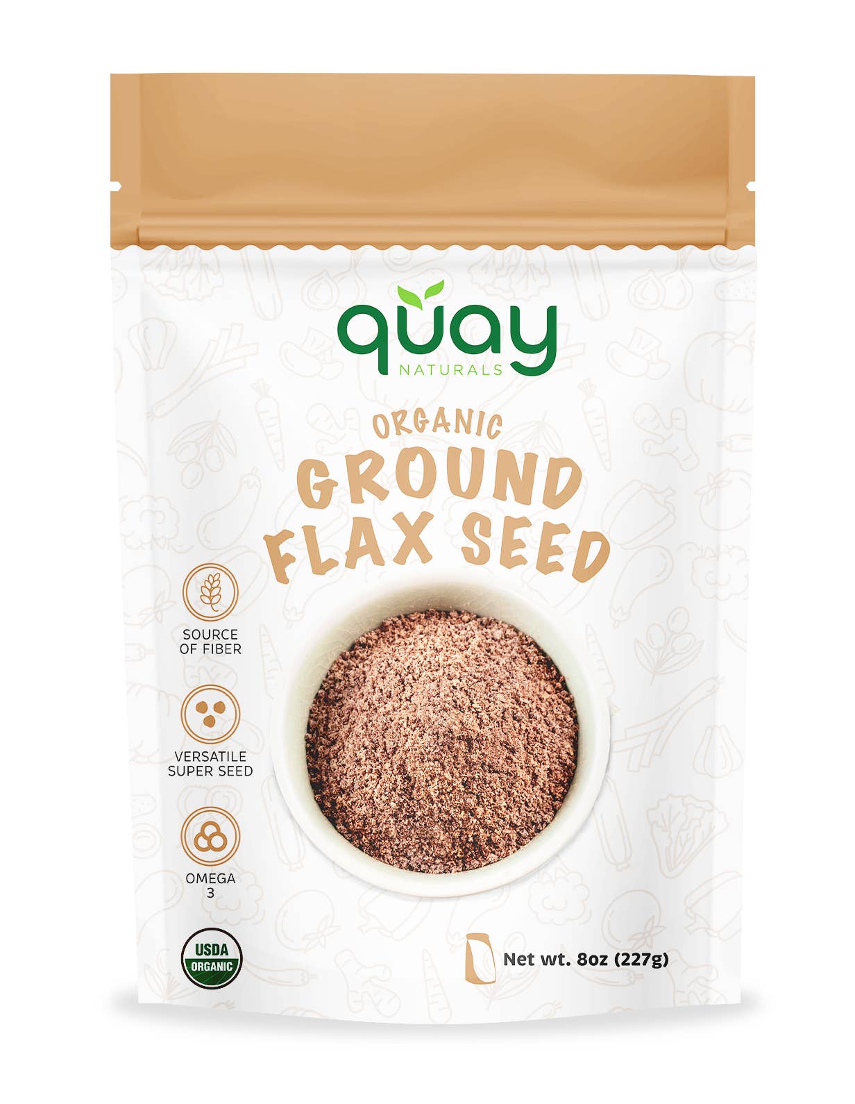 Quay Naturals - Wholesale Protein/Superfood Powder - Organic Ground Flaxseed