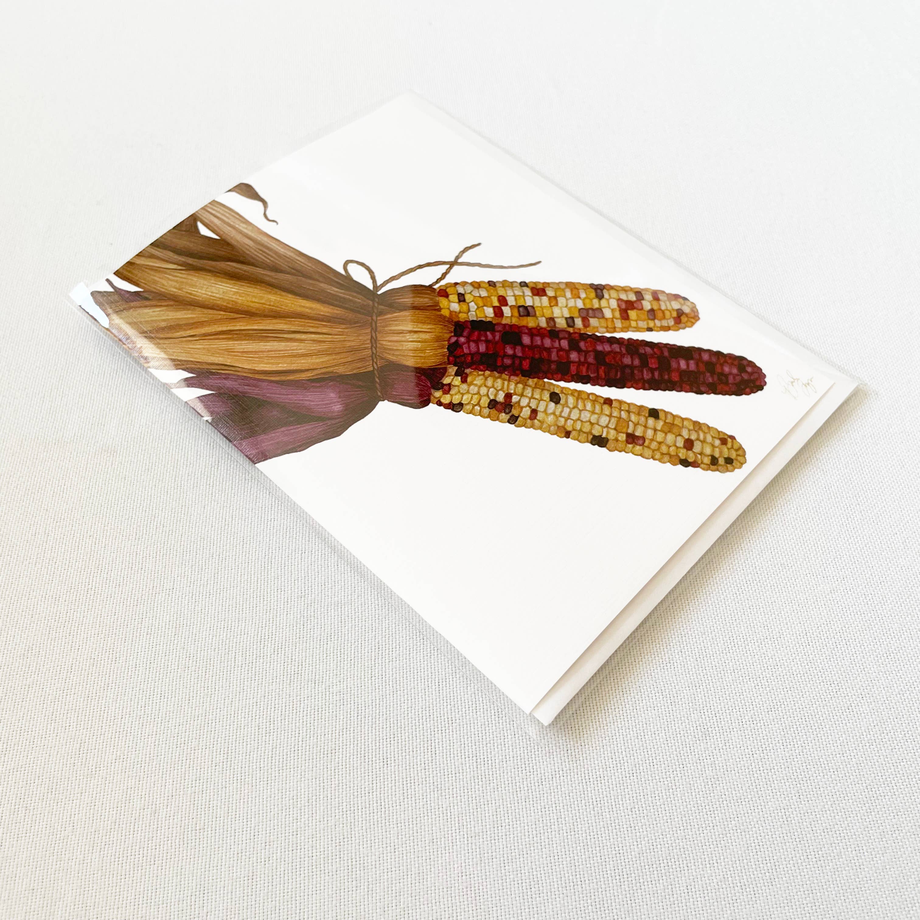 Broad Bloom - Wholesale Stationery/Notecard Set - Maize Notecard2