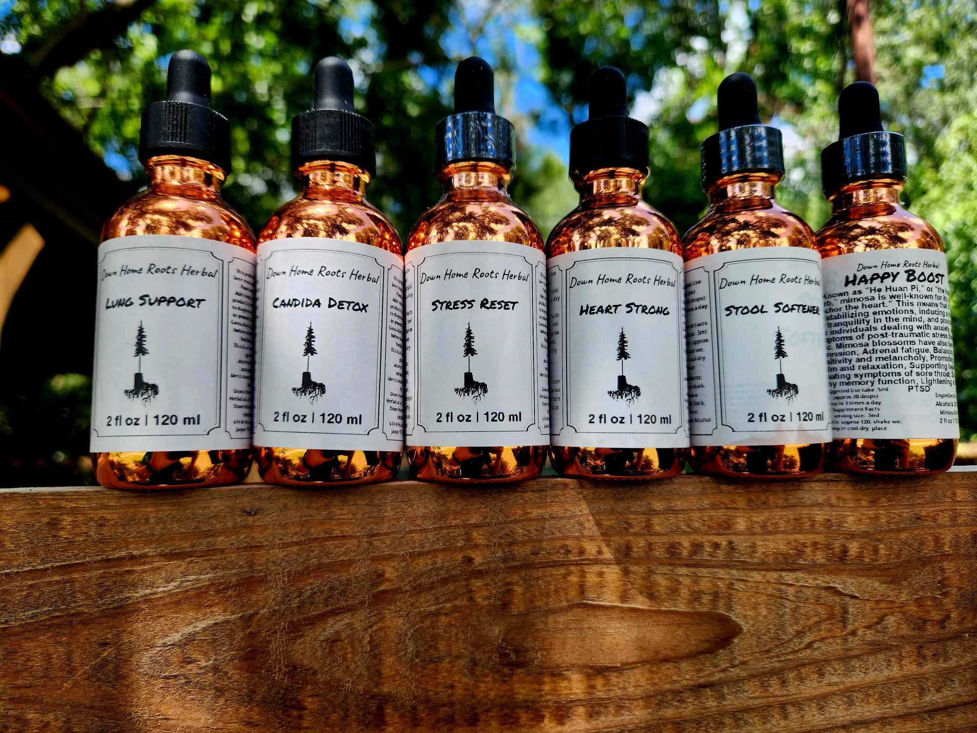 Down Home Roots Herbal - Wholesale Tincture - Lung Support Tincture 2