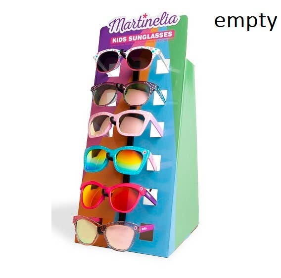 Aquarius Cosmetic SLU - Wholesale Zonnebrillen - Kinderen - Martinelia zonnebrillen Kleurrijk leeg display0