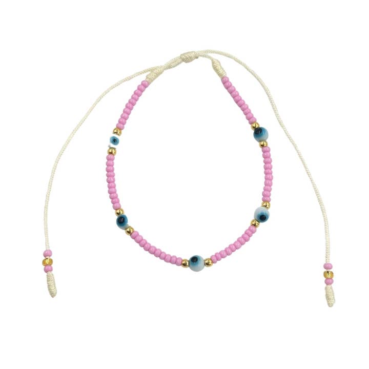 Earths Elements Wholesale - Wholesale Beaded Bracelet - Bracelet - Evil Eye Beaded, Assorted3