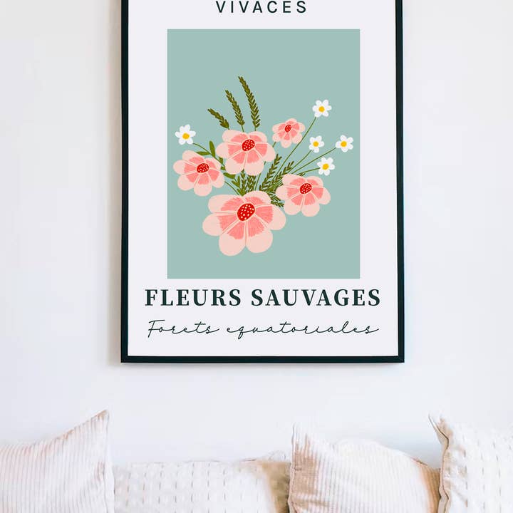 Graphijoy - Wholesale Poster - Wild flowers floral poster1