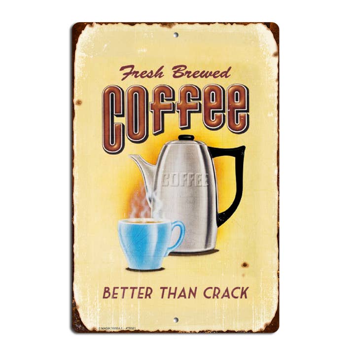 TS321 - Panneau en métal pour la vente par Magik Missile