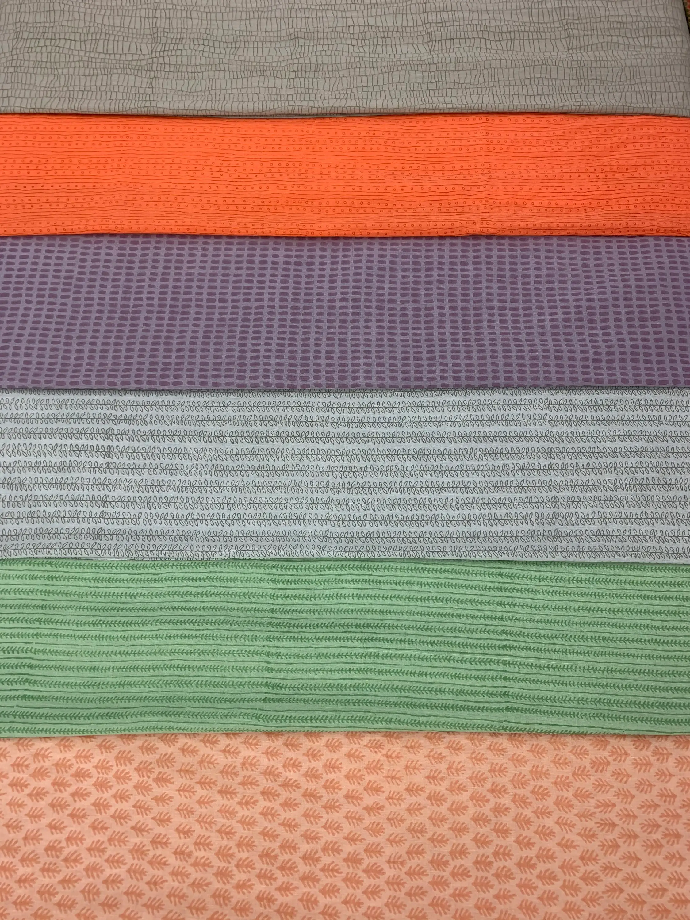 Asia West - Wholesale Scarf - Women's - Peach Cotton Voile Scarf / Shawl or Sarong 9