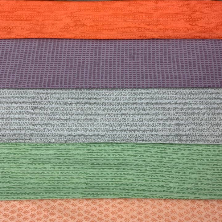 Asia West - Wholesale Scarf - Women's - Peach Cotton Voile Scarf / Shawl or Sarong 9