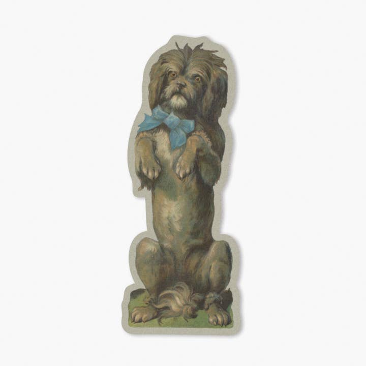 Hattie • Sticker • Vintage Dog for wholesale by The Digital Chromist