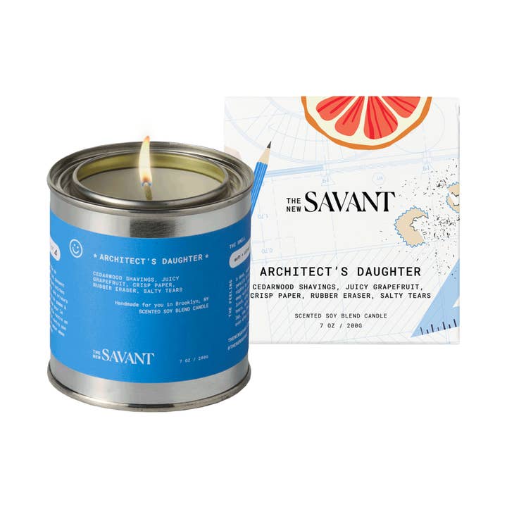 Bougie Architect's Daughter - Meilleure Vente - Boisé + Agrumes pour la vente par THE NEW SAVANT