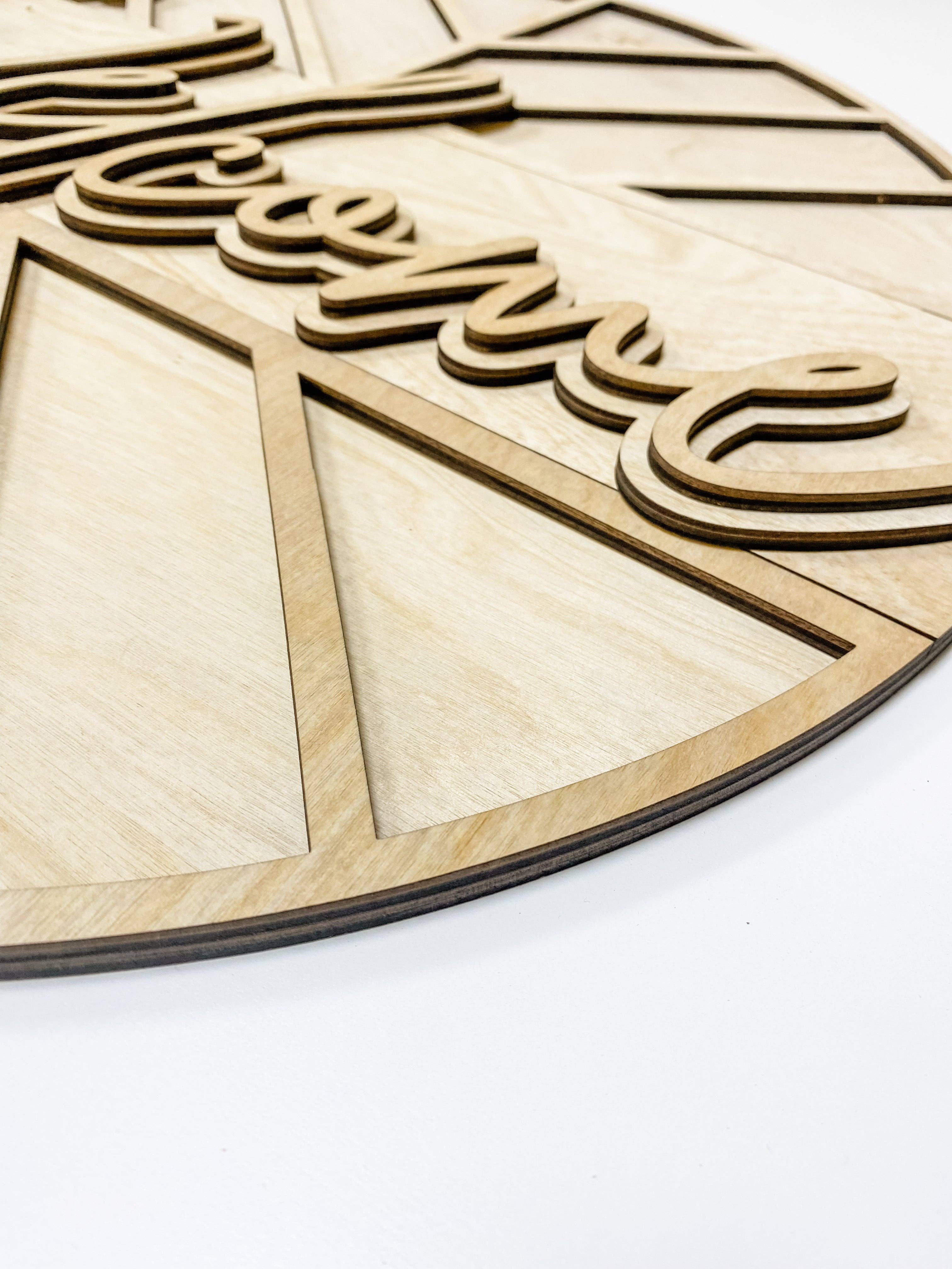 Studio 29 Eleven - Wholesale DIY Craft Kit - BOHO Welcome - DIY Door Hanger2