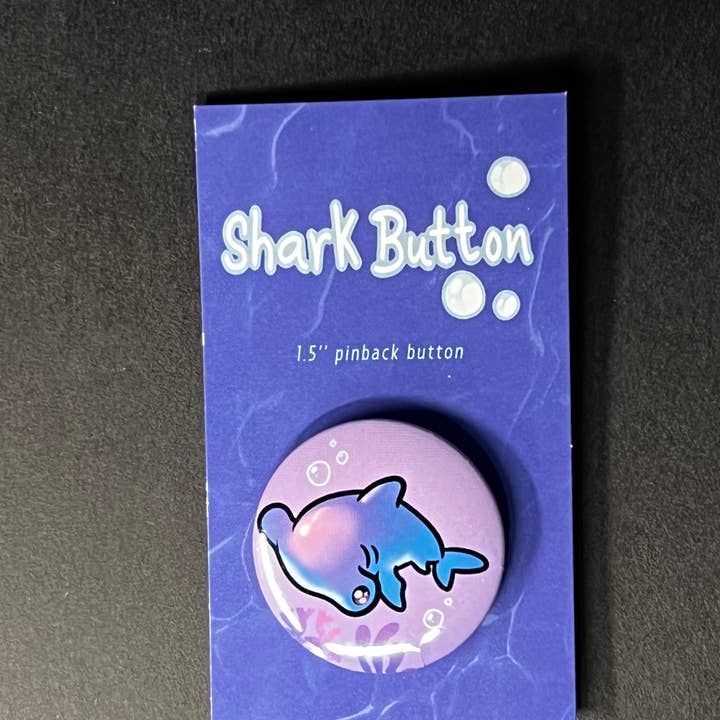 Botón tiburón martillo para venta al por mayor de Rextooth Studios