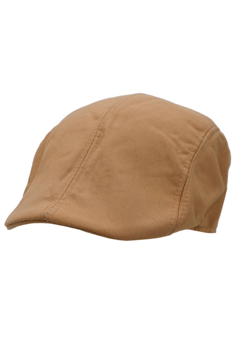 Cap Zone – wholesale Flat cap – Men's – Big Men's Classic Dark Neutral Flat Ivy Cap6