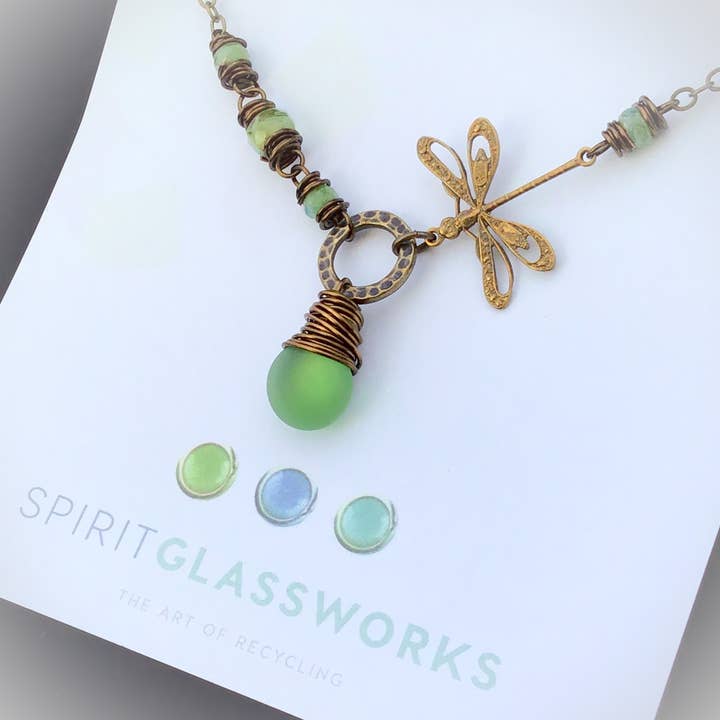 Dragonfly Necklace Antique Brass and other Purchase Wholesale tanqueray. Free Returns & Net 60 Terms on Faire trending on Faire.